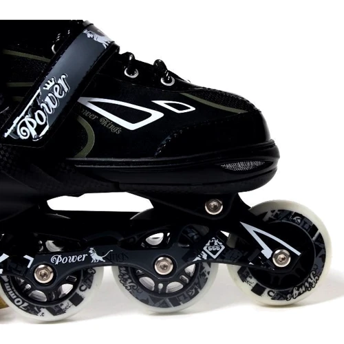 Ролики King Power. Black (размер 34-37)