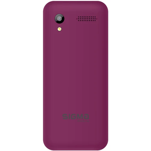 Мобільний телефон Sigma mobile X-Style 31 Power Type-C Purple (UA UCRF): Дисплей 2.8" TFT (240x320)