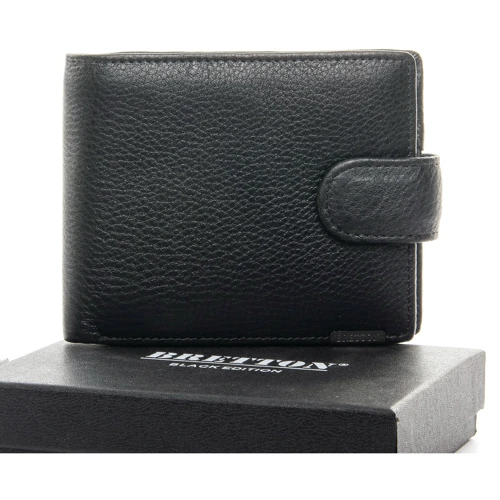 Чоловіче портмоне Bretton чорне (208-0613 black)