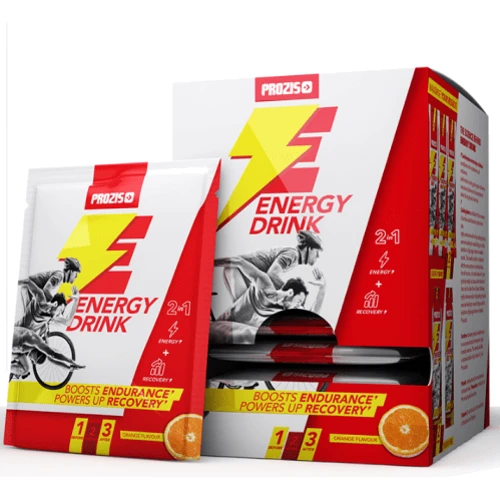 Prozis Energy Drink 30 g x 10 - Orange