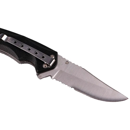 Нож Ganzo G617: Система блокировки есть
