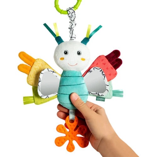 Мягкая развивающая игрушка-подвеска Fehn Бабочка (4001998049138)