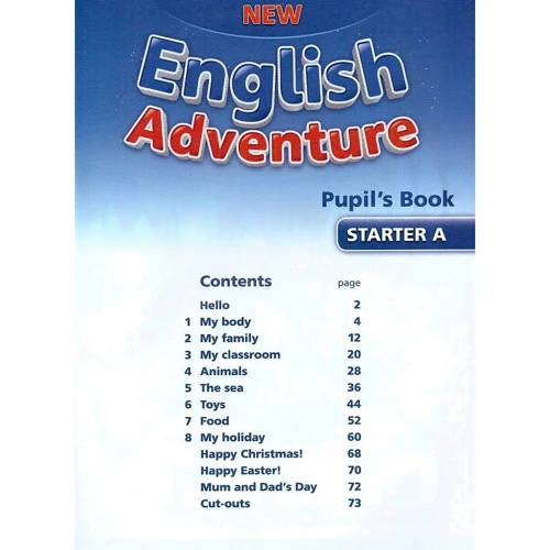New English Adventure Starter A Pupil's Book + DVD: Производитель Pearson Education
