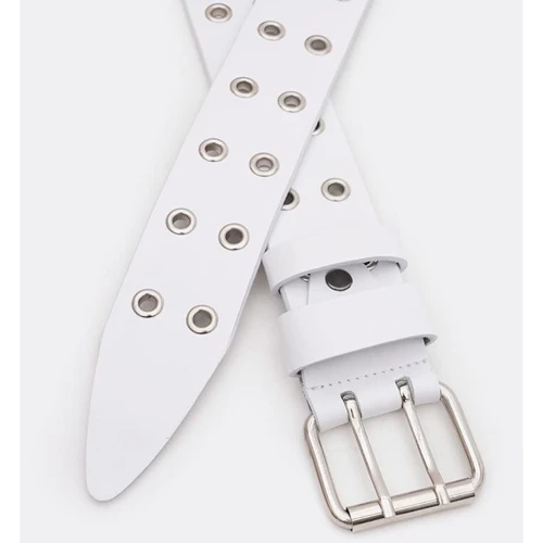 Женский ремень Borsa Leather белый (110v1genw97-white): Пол Женский