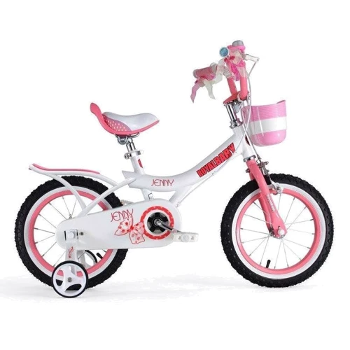 Велосипед RoyalBaby JENNY GIRLS 14", OFFICIAL UA, белый