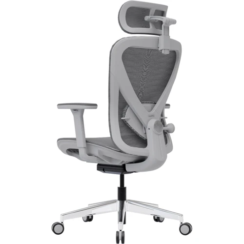 Крісло Mealux Q1 Air Fabric Grey (арт. HF Q-1 F/G): Матеріал корпусу Металл, Пластик