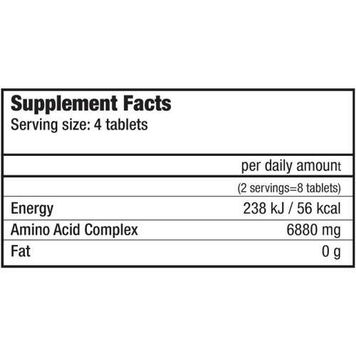 Аминокислота для спорта BioTechUSA MEGA AMINO 3200 - 500 т: Вкус Без вкуса