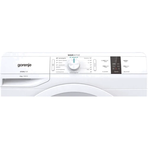 Стиральная машина Gorenje WP60S3: Тип загрузки фронтальная