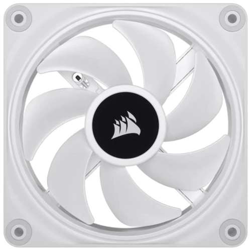 Кулер Corsair iCUE Link QX120 RGB PWM PC Fans Starter Kit with iCUE Link System Hub White (CO-9051006-WW): Уровень шума, dB 10-37