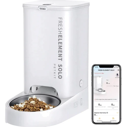 Смарт кормушка Petkit Fresh Element SOLO Smart Pet Feeder 3 л (P570-W): Объем 3 л