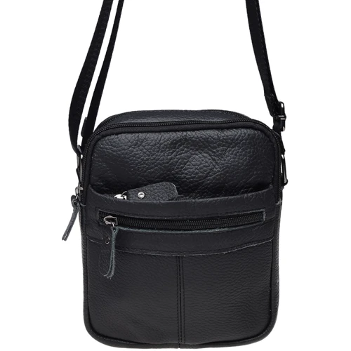 Чоловіча сумка через плече Keizer чорна (K11816-black)