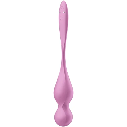 Вагинальные шарики с вибрацией Satisfyer Love Birds 1 Connect App Pink