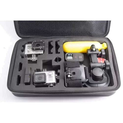 Кейс MSCAM Carbon Fiber Carry Bag for GoPro, Extra Large (MS-CFCB-XL) фото 2