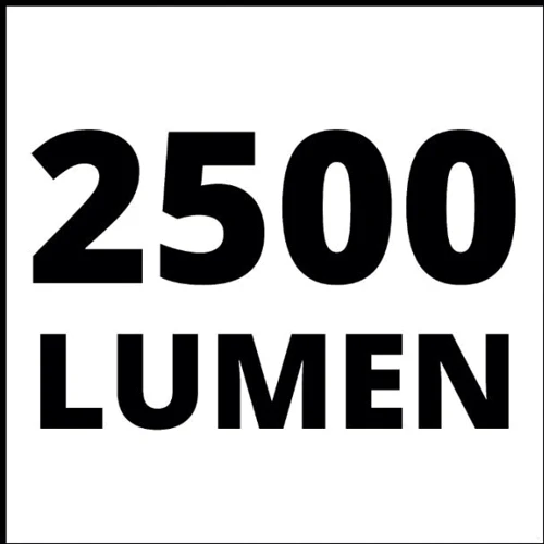 Ліхтар туристичний Einhell TE-CL 18/2500 LiAC - Solo 4514145: Світловий потік, лм 2500