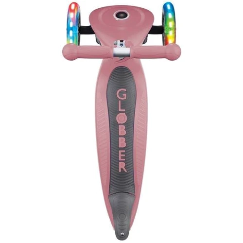 Самокат Globber Primo Foldable Lights Deep Pastel Pink (пастельно-розовый): Конструкция рамы складная
