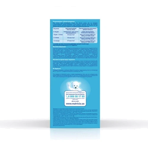 Nutrilon молочная смесь 600 г №1 Комфорт: Тип Смеси молочные