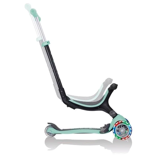 Самокат Globber Go Up Foldable Plus Lights Mint (мятный): Максимальная допустимая нагрузка, кг 50
