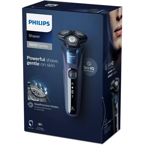 Электробритва Philips S5585/30: Возможность влажного бритья есть