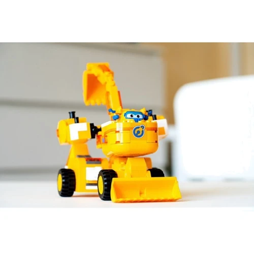 Конструктор-трансформер Super Wings Small Blocks 2-in-1 Buildable Transforming Vehicle Donnie Донні (EU385007)