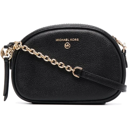 Жіноча сумка крос-боді Michael Kors Jet Set Charm Sm Oval Cmra Xbody Чорна (32S1GT9C0L001)