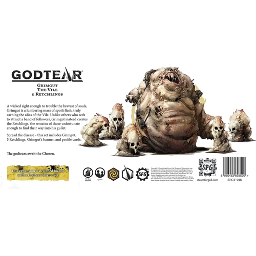 Миниатюры Steamforged Games Ltd Godtear: Grimgut, The Vile & Retchlings
