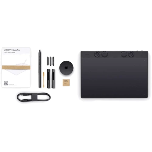Графічний планшет Wacom Intuos Pro M (PTK670K0B) UA: Тип пера бездротової
