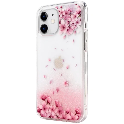 Чехол для iPhone SwitchEasy Flash Sakura (GS-103-121-160-137) for iPhone 12 mini: Цвет рисунок