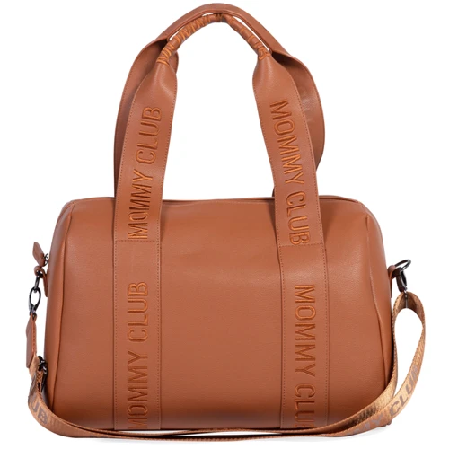 Сумка Childhome Mommy Club Signature Vegan Leather Brown (CWMCSLBR)