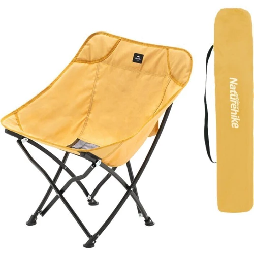 Крісло складане Naturehike YL04 NH18X004-Y 600D Oxford сталь жовтий: Тип Кресло складное