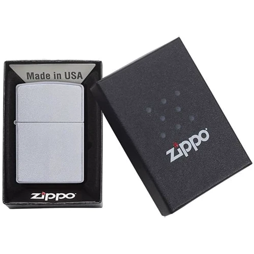 Зажигалка Zippo SATIN CHROME (205) фото 5