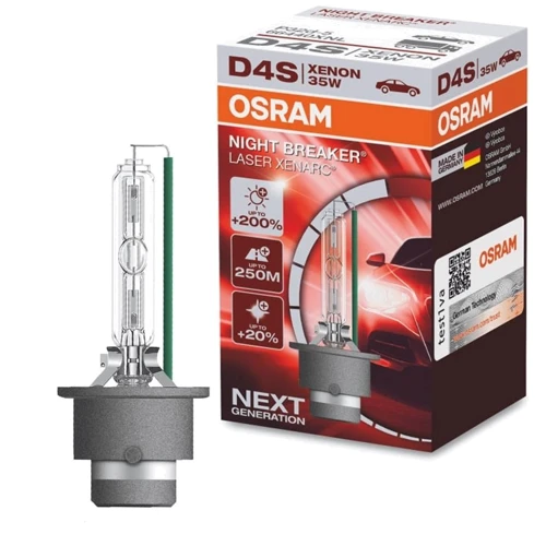 Ксенонова лампа Osram D4S 66440XNL Night Breaker Laser + 200% фото 3