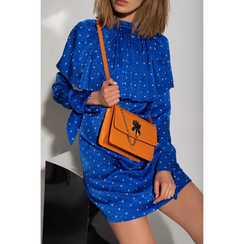 Жіноча сумка крос боді Furla Tuberosa S Crossbody мандаринова (WB00201MSD000MD000): Тип ручки Зі знімним ременем, На ланцюжку, Плечовий ремінь, Без ручки