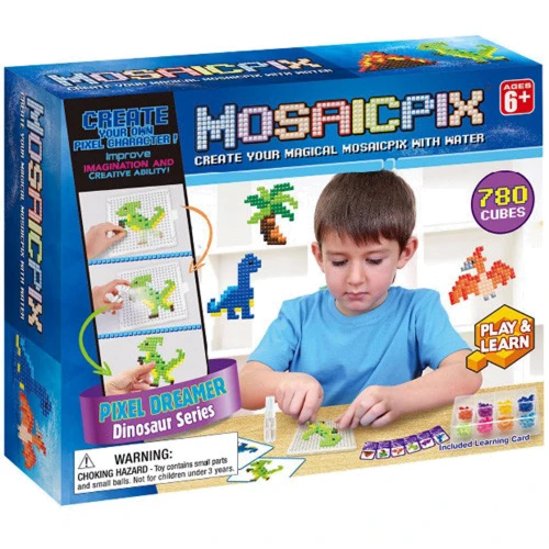 Аквамозаїка Динозаври Metr+ 780 деталей (55002): Виробник Metr+