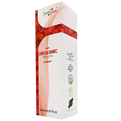 Лубрикант и массажный гель 2в1 с возбуждающим эффектом LoveStim - Orgasmic Touch Raspberry, 150 ml