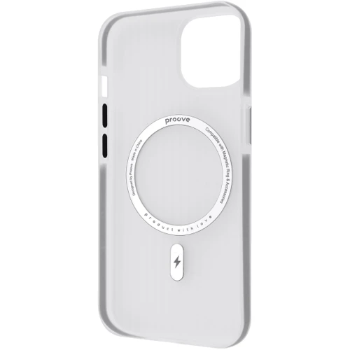 Чехол для iPhone Proove Astro Case with Magnetic Ring Gray for iPhone 15: Материалы Пластик