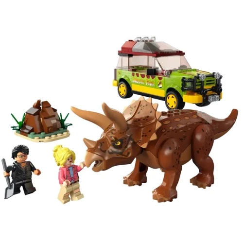 Конструктор LEGO Jurassic World Дослідження трицератопсів 281 деталь (76959): Серія Jurassic World