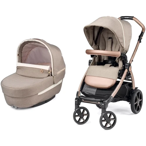 Коляска універсальна 2 в 1 Peg-Perego Book Mon Amour рожеве золото (PACK-BOOK210000011)