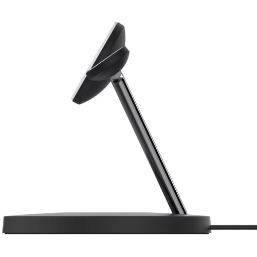 Зарядний пристрій Belkin Wireless Charger Base Station MagSafe Black (WIZ017VFBK) для iPhone 16 I 15 I 14 I 13 I 12 series and Apple Watch: Кабель в комплекті встроенный