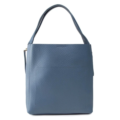 Жіноча сумка-мішок Furla Grace M Hobo W / Zip синьо-блакитна (BARVFGCNVD0000243S): Фактура матова, Зерниста