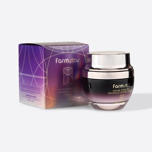FarmStay Grape Stem Cell Wrinkle Lifting Cream Крем для лица 50 ml: Время применения Универсальный