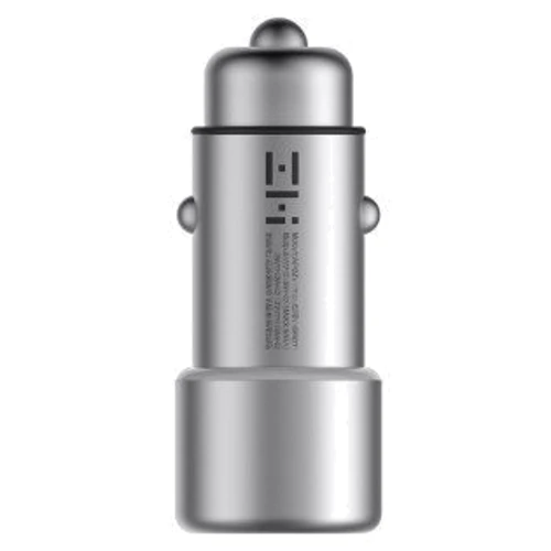 Зарядний пристрій Xiaomi ZMI USB Car Charger 2xUSB 2.4A Silver (AP821 ): Тип автомобільне