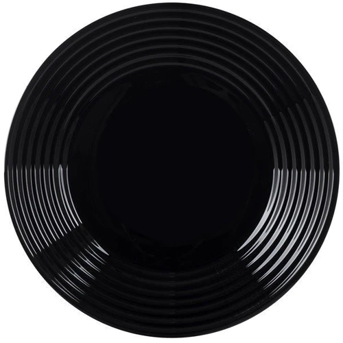 Тарілка Luminarc HARENA BLACK 190мм десертна (L7613)