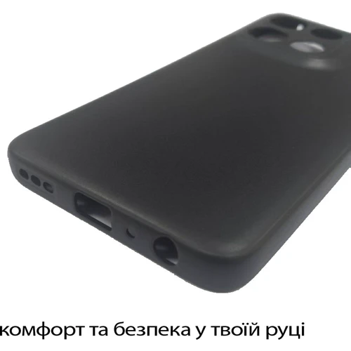 Чохол для телефона BeCover TPU Case Black для Motorola G56 (713766)