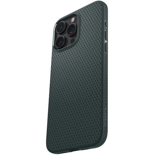 Чехол для iPhone Spigen Liquid Air Abyss Green (ACS06564) for iPhone 15 Pro Max: Тип чехла накладка на заднюю часть