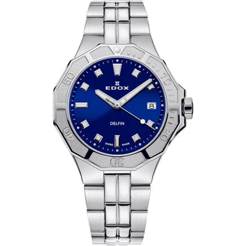 Наручные часы EDOX Delfin The Original Diver Date Lady 53020 3M BUN
