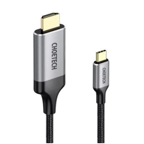 Кабель і перехідник Choetech USB-C to HDMI 1.8m 4K 60Hz (CH0021-BK)