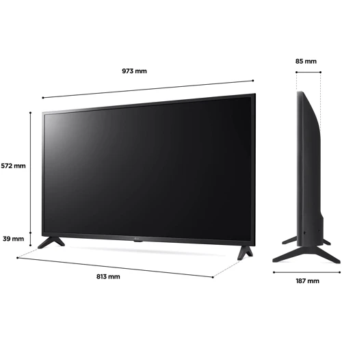 Телевизор LG 43UQ7500: Оснащение Встроенный медиаплеер, Smart TV
