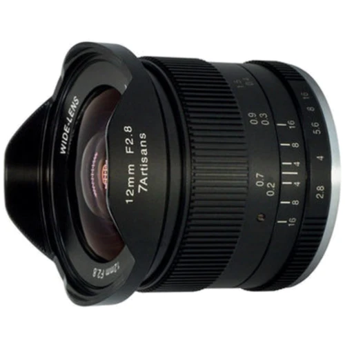 Объектив для фотоаппарата 7Artisans 12mm f2.8 Mark II M4/3 (Panasonic Olympus)