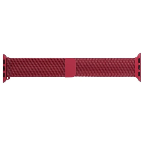 Аксесуар для Watch Fashion Milanese Loop Band Wine Red for Apple Watch 42/44/45/49mm