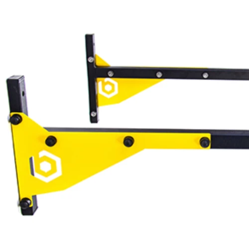 Турник настенный Hop-Sport Besport BS-T0202 с 4 ручками желтый фото 6